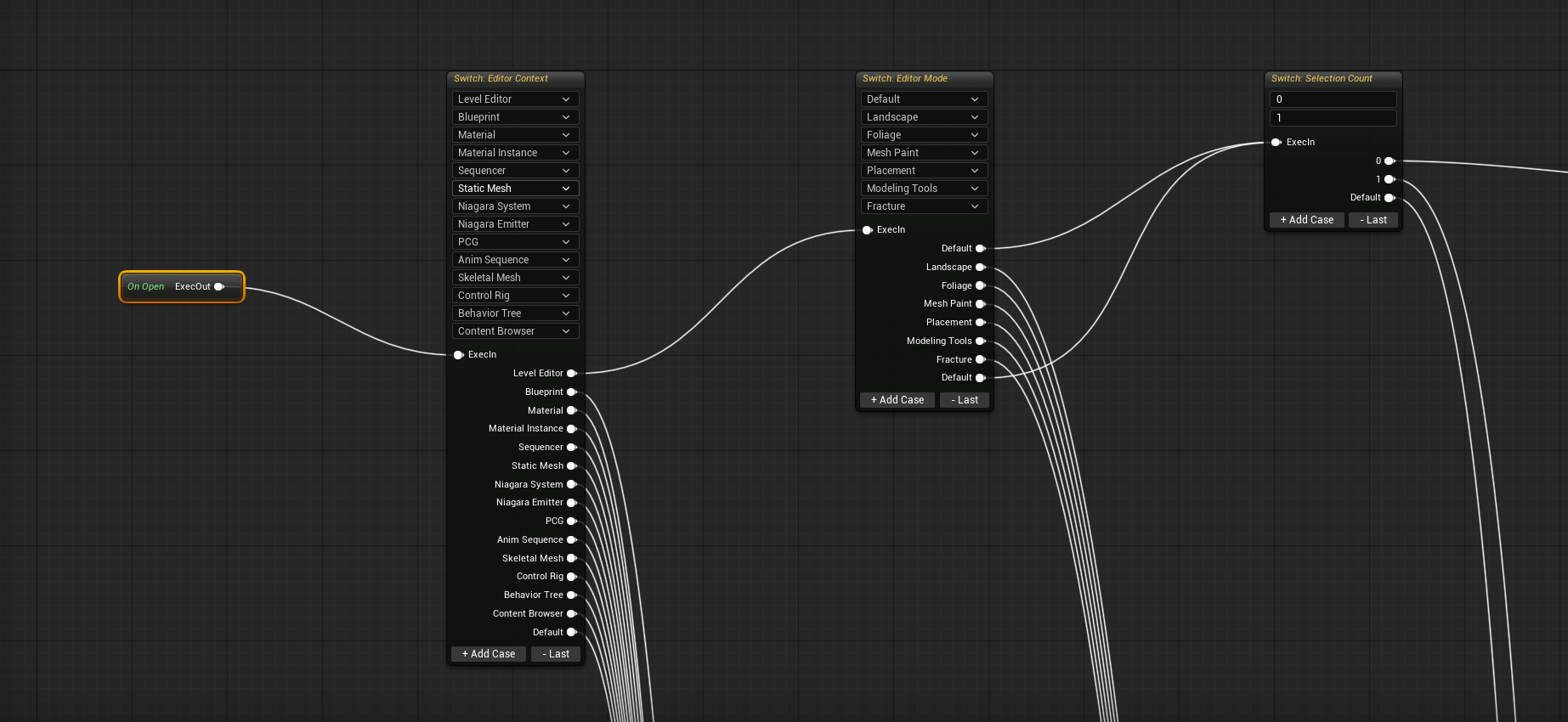 QuickMenu Context-Aware Graph